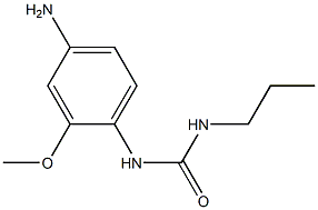 1-(4-amino-2-methoxyphenyl)-3-propylurea 结构式