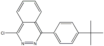 1-(4-tert-butylphenyl)-4-chlorophthalazine 结构式
