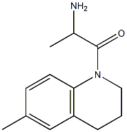 1-(6-methyl-3,4-dihydroquinolin-1(2H)-yl)-1-oxopropan-2-amine 结构式