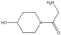 1-(aminoacetyl)piperidin-4-ol 结构式