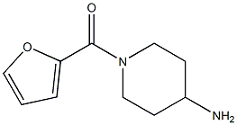 1-(furan-2-ylcarbonyl)piperidin-4-amine 结构式