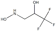 1,1,1-trifluoro-3-(hydroxyamino)propan-2-ol 结构式