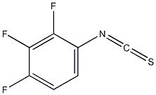 1,2,3-trifluoro-4-isothiocyanatobenzene 结构式