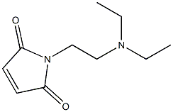 1-[2-(diethylamino)ethyl]-2,5-dihydro-1H-pyrrole-2,5-dione 结构式