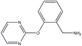 1-[2-(pyrimidin-2-yloxy)phenyl]methanamine 结构式