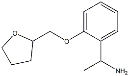 1-[2-(tetrahydrofuran-2-ylmethoxy)phenyl]ethanamine 结构式
