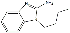 1-butyl-1H-1,3-benzodiazol-2-amine 结构式