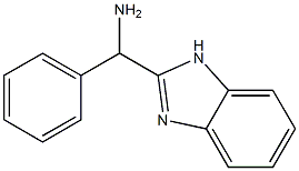 1H-1,3-benzodiazol-2-yl(phenyl)methanamine 结构式