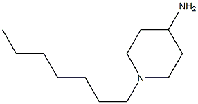 1-heptylpiperidin-4-amine 结构式
