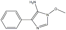 1-methoxy-4-phenyl-1H-imidazol-5-amine 结构式