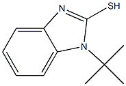 1-tert-butyl-1H-1,3-benzodiazole-2-thiol 结构式