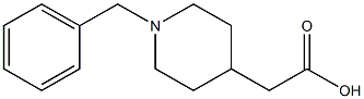 2-(1-benzylpiperidin-4-yl)acetic acid 结构式