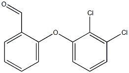 2-(2,3-dichlorophenoxy)benzaldehyde 结构式