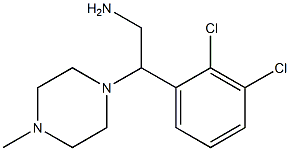 2-(2,3-dichlorophenyl)-2-(4-methylpiperazin-1-yl)ethanamine 结构式