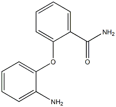 2-(2-aminophenoxy)benzamide 结构式