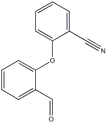 2-(2-formylphenoxy)benzonitrile 结构式