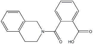 2-(3,4-dihydroisoquinolin-2(1H)-ylcarbonyl)benzoic acid 结构式