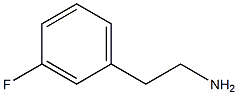 2-(3-fluorophenyl)ethan-1-amine 结构式