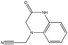 2-(3-oxo-1,2,3,4-tetrahydroquinoxalin-1-yl)acetonitrile 结构式