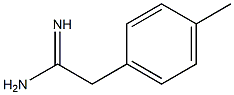 2-(4-methylphenyl)ethanimidamide 结构式