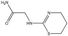 2-(5,6-dihydro-4H-1,3-thiazin-2-ylamino)acetamide 结构式