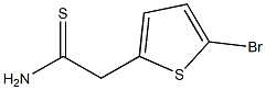 2-(5-bromothiophen-2-yl)ethanethioamide 结构式