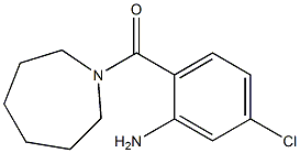 2-(azepan-1-ylcarbonyl)-5-chloroaniline 结构式