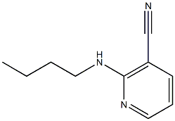 2-(butylamino)nicotinonitrile 结构式