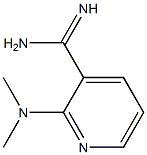 2-(dimethylamino)pyridine-3-carboximidamide 结构式