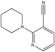 2-(piperidin-1-yl)pyridine-3-carbonitrile 结构式