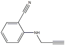 2-(prop-2-yn-1-ylamino)benzonitrile 结构式