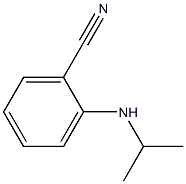 2-(propan-2-ylamino)benzonitrile 结构式