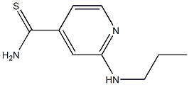 2-(propylamino)pyridine-4-carbothioamide 结构式