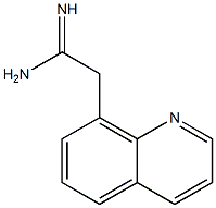 2-(quinolin-8-yl)ethanimidamide 结构式