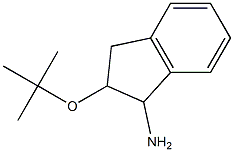 2-(tert-butoxy)-2,3-dihydro-1H-inden-1-amine 结构式