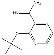 2-(tert-butoxy)pyridine-3-carboximidamide 结构式