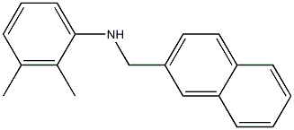 2,3-dimethyl-N-(naphthalen-2-ylmethyl)aniline 结构式