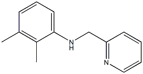 2,3-dimethyl-N-(pyridin-2-ylmethyl)aniline 结构式