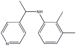 2,3-dimethyl-N-[1-(pyridin-4-yl)ethyl]aniline 结构式