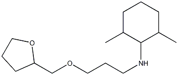 2,6-dimethyl-N-[3-(oxolan-2-ylmethoxy)propyl]cyclohexan-1-amine 结构式