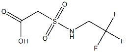 2-[(2,2,2-trifluoroethyl)sulfamoyl]acetic acid 结构式