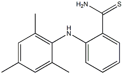 2-[(2,4,6-trimethylphenyl)amino]benzene-1-carbothioamide 结构式