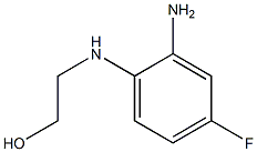 2-[(2-amino-4-fluorophenyl)amino]ethan-1-ol 结构式