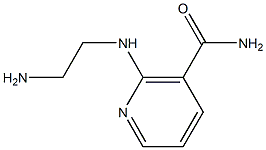 2-[(2-aminoethyl)amino]nicotinamide 结构式