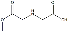 2-[(2-methoxy-2-oxoethyl)amino]acetic acid 结构式