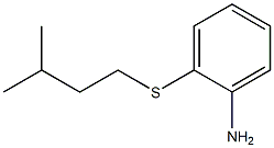 2-[(3-methylbutyl)thio]aniline 结构式