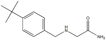 2-[(4-tert-butylbenzyl)amino]acetamide 结构式