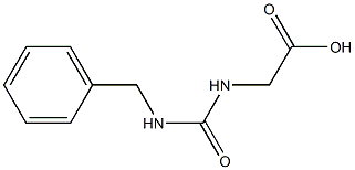 2-[(benzylcarbamoyl)amino]acetic acid 结构式