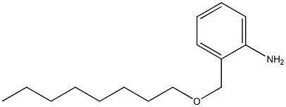 2-[(octyloxy)methyl]aniline 结构式