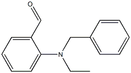 2-[benzyl(ethyl)amino]benzaldehyde 结构式